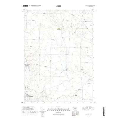 2019 Map of Conneautville, 2019 Print