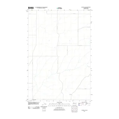 2011 Map of Connell SE, 2011 Print