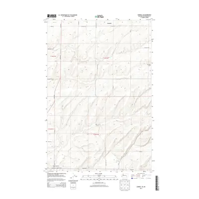 2014 Map of Connell SE, 2014 Print
