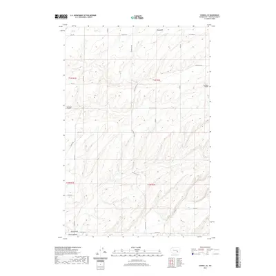 2020 Map of Connell SE, 2020 Print