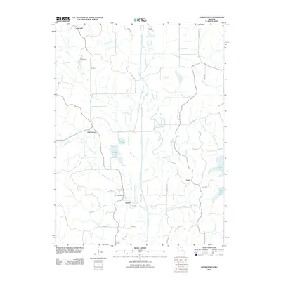 2012 Map of Connelsville, 2012 Print