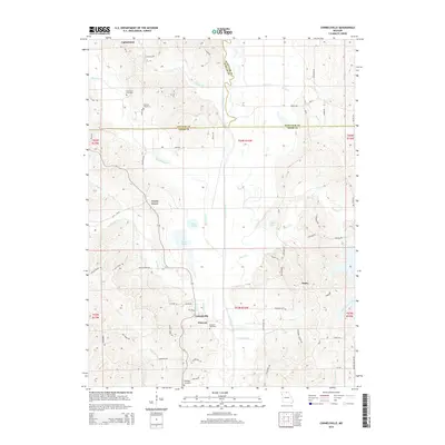 2015 Map of Connelsville, 2015 Print