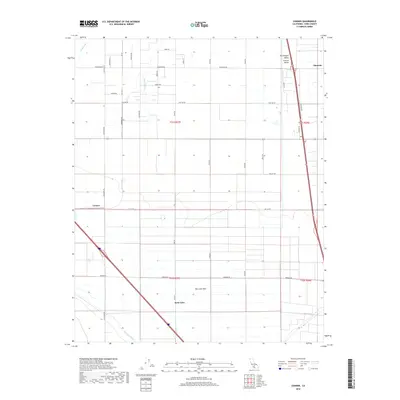 2018 Map of Conner, 2018 Print
