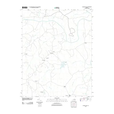 2010 Map of Conner Lake, 2010 Print
