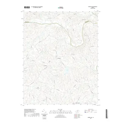 2019 Map of Conner Lake, 2019 Print