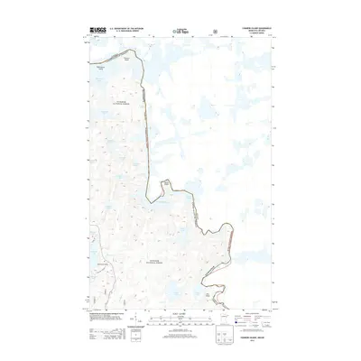 2013 Map of Conners Island, 2013 Print