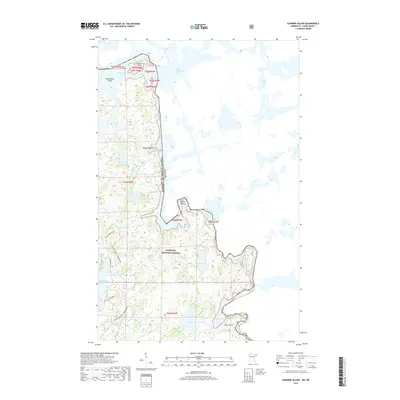 2019 Map of Conners Island, 2019 Print