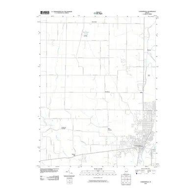 2010 Map of Connersville, 2010 Print