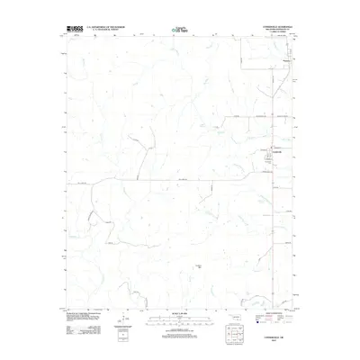 2012 Map of Connerville, 2012 Print