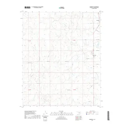 2018 Map of Connerville, 2018 Print