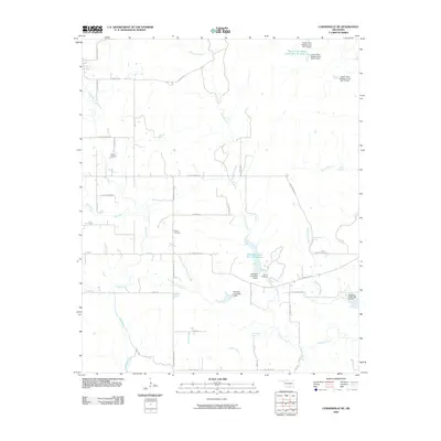 2009 Map of Connerville NE, 2009 Print