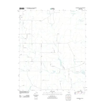 2012 Map of Connerville NE, 2012 Print