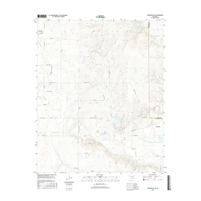 2016 Map of Connerville NE, 2016 Print