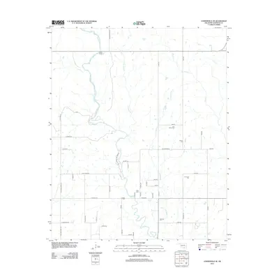 2012 Map of Connerville SE, 2012 Print