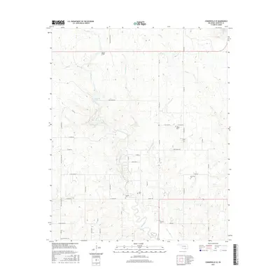2016 Map of Connerville SE, 2016 Print