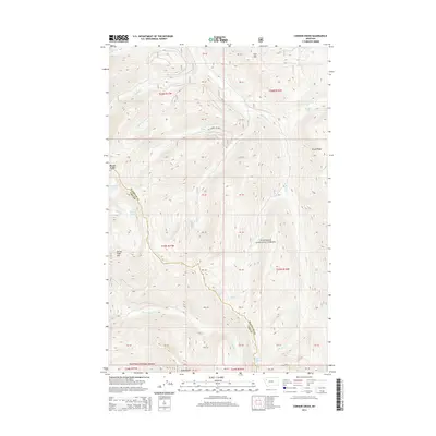 2014 Map of Connor Creek, 2014 Print
