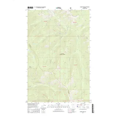 2017 Map of Connor Creek, 2017 Print
