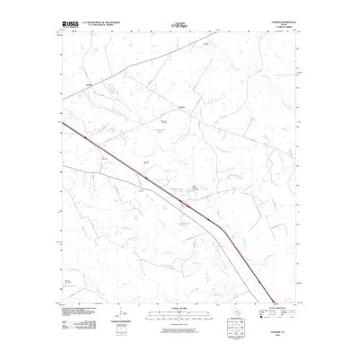2010 Map of Connor, 2010 Print