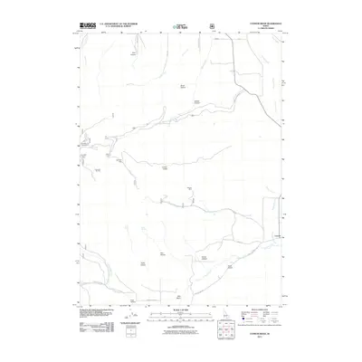 2011 Map of Connor Ridge, 2011 Print