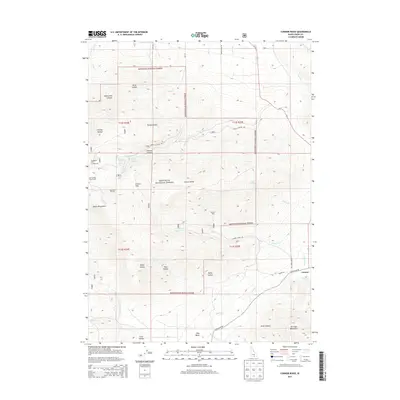2013 Map of Connor Ridge, 2013 Print