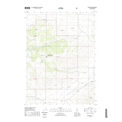 2020 Map of Connor Ridge, 2020 Print