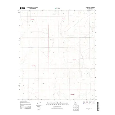 2013 Map of Connor Well, 2013 Print