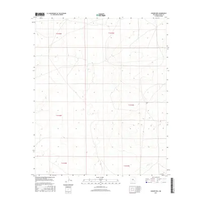 2017 Map of Connor Well, 2017 Print