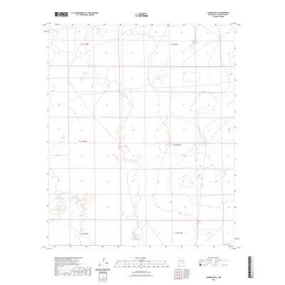 2023 Map of Connor Well, 2023 Print