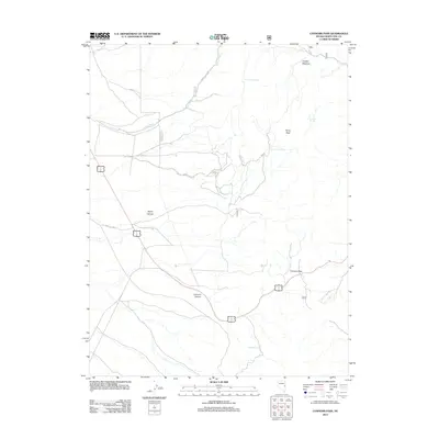 2012 Map of Connors Pass, 2012 Print