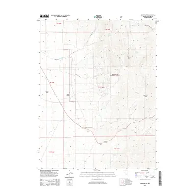 2014 Map of Connors Pass, 2014 Print
