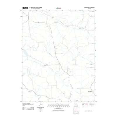 2011 Map of Conns Creek, 2011 Print