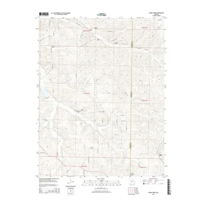 2015 Map of Conns Creek, 2015 Print