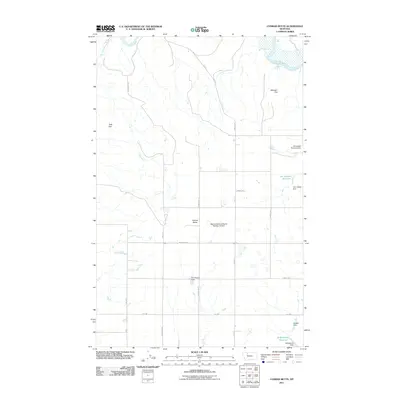 2011 Map of Conrad Butte, 2011 Print