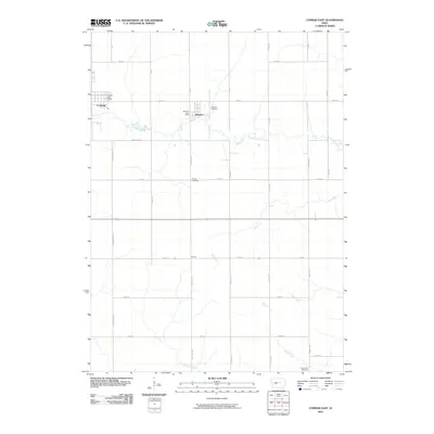 2010 Map of Conrad East, 2010 Print