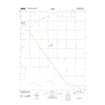 2012 Map of Conrad NW, 2012 Print