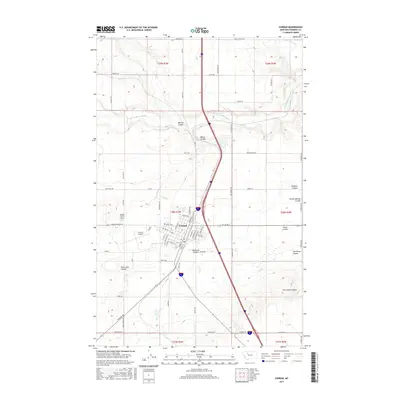 2017 Map of Conrad, 2017 Print