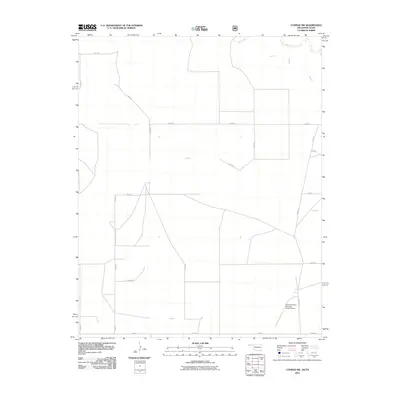 2011 Map of Conrad SW, 2011 Print