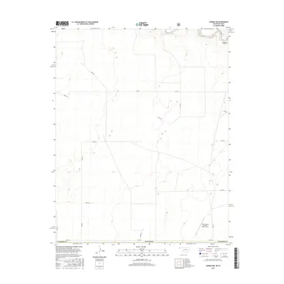 2016 Map of Conrad SW, 2016 Print
