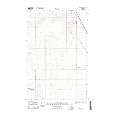 2014 Map of Conrad SW, 2014 Print