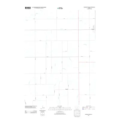 2013 Map of Conrad West, 2013 Print
