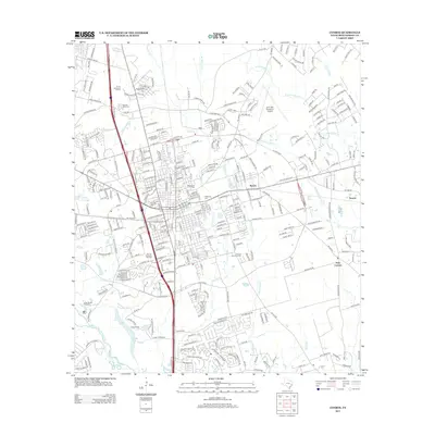 2013 Map of Conroe, 2013 Print
