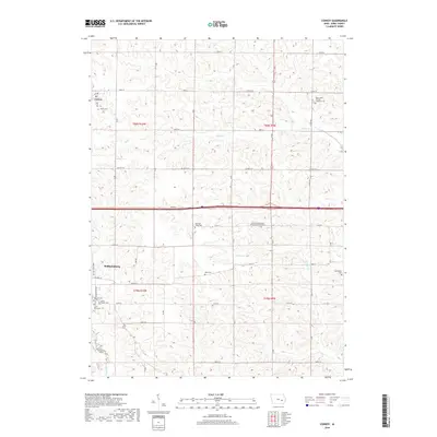 2018 Map of Conroy, 2018 Print