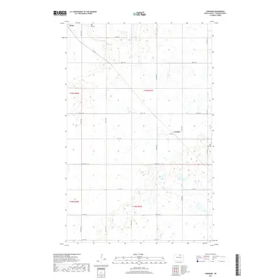 2017 Map of Considine, 2017 Print
