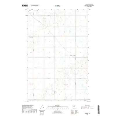 2020 Map of Considine, 2020 Print