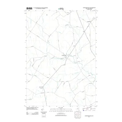 2013 Map of Constableville, 2013 Print