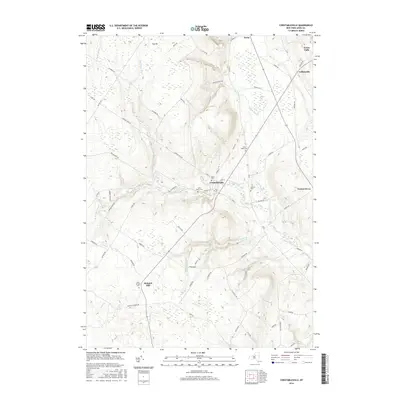 2016 Map of Constableville, 2016 Print