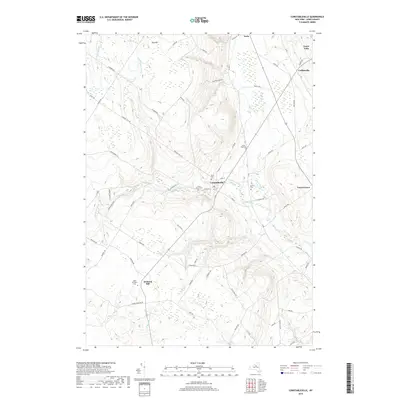 2019 Map of Constableville, 2019 Print