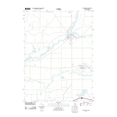2011 Map of Constantine, 2011 Print