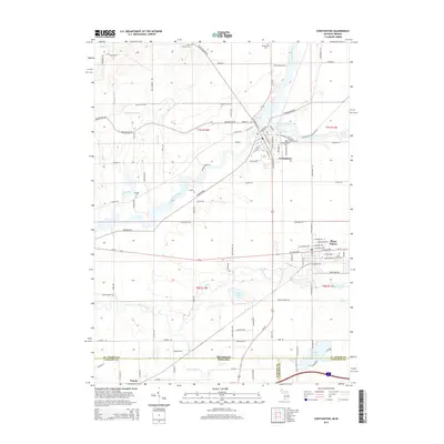 2014 Map of Constantine, 2014 Print