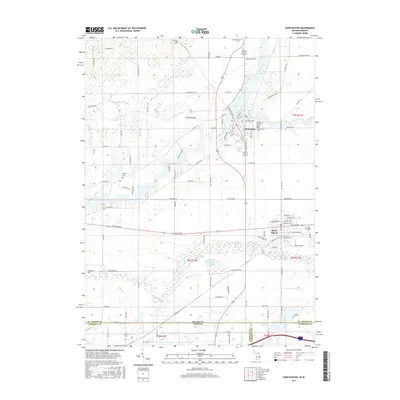 2017 Map of Constantine, 2017 Print